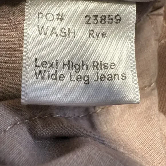 Reformation Jeans Womens 26 Lexi High Rise Wide Leg Button Fly Casual Chic - Picture 7 of 16